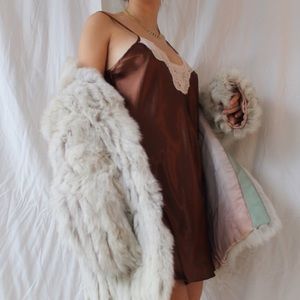 copper slip dress